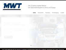 Tablet Screenshot of mwt-hh.de